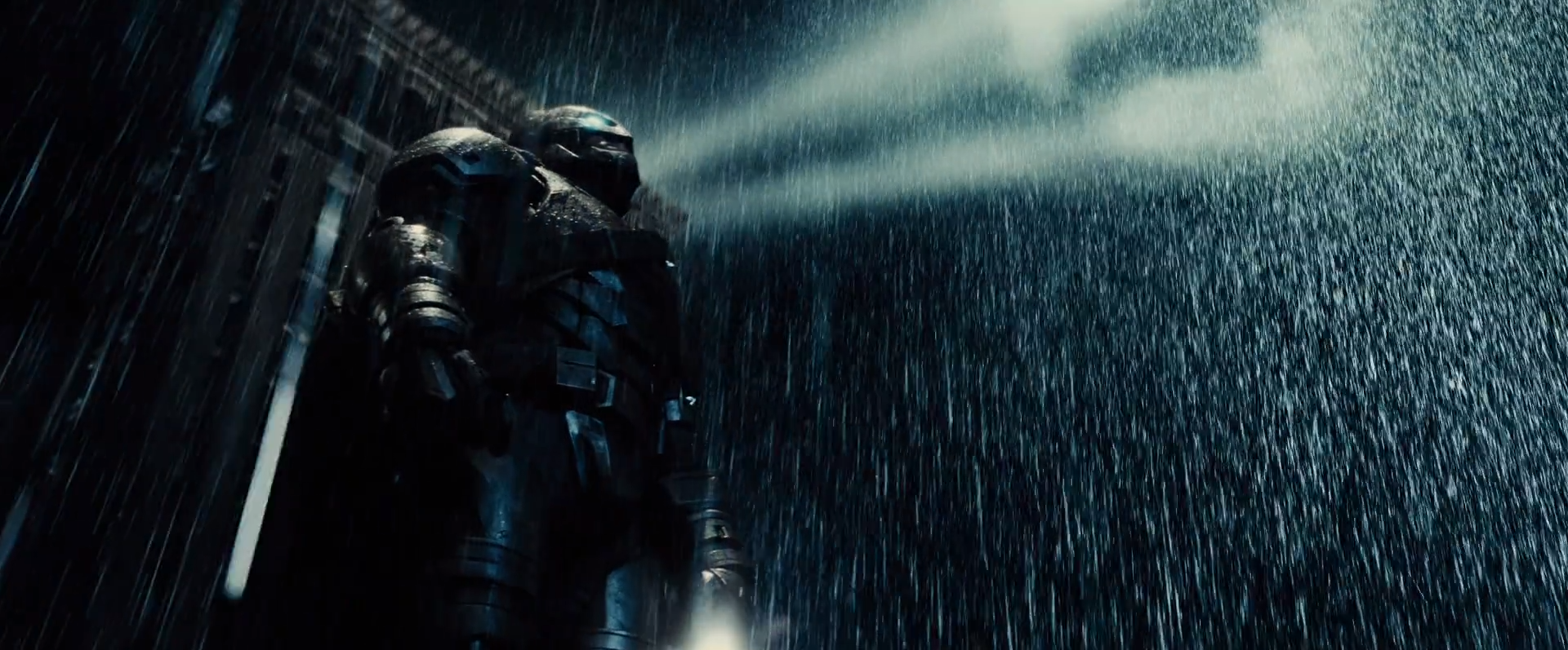batman rain bat signal