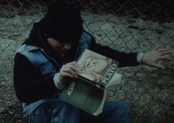 young clark reading plato